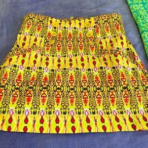 Patterned skirt